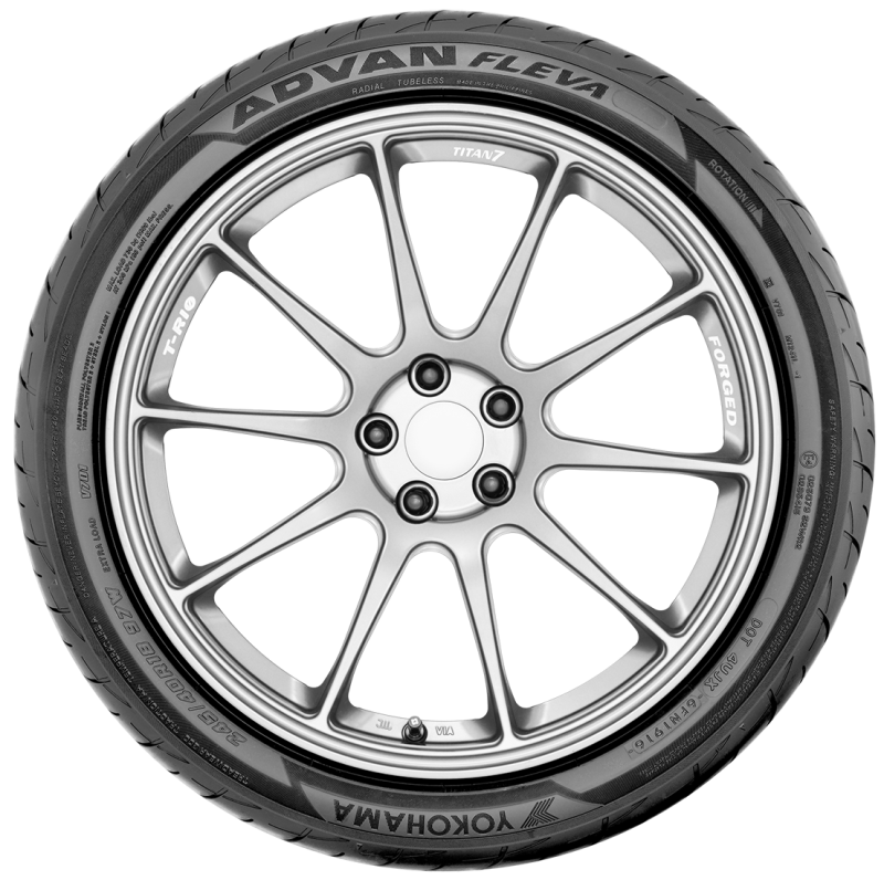 Yokohama Advan Fleva V701 Tire - 215/55R16 93W – Cali Raised Offroad