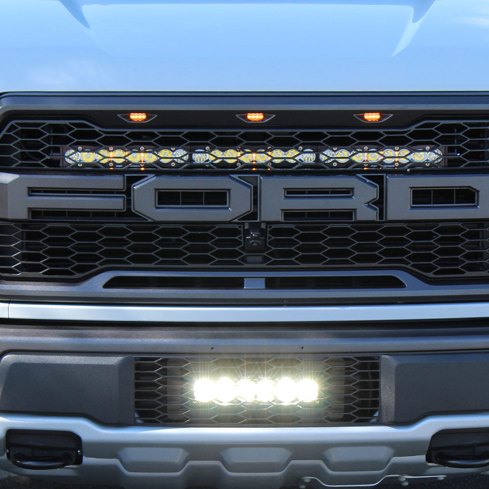 Baja Designs OnX6+ 2017-2018 Ford Raptor Lower Grille LED Kit main image 0
