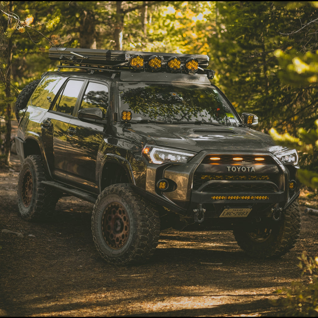 C4 Fabrication 14+ 5th Gen Toyota 4Runner Lo Pro Bumper High Clearance Additions - 1100-1214-HCSA