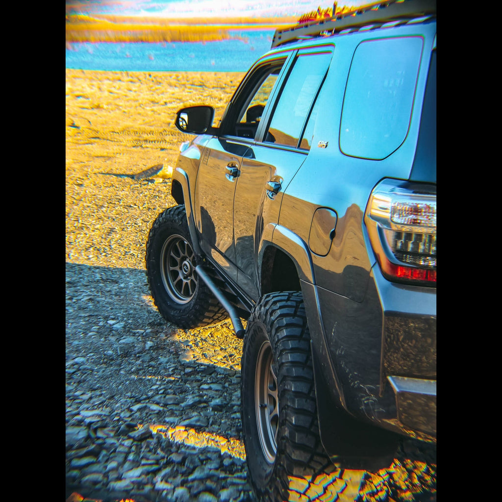 C4 Fabrication 10-13 5th Gen Toyota 4Runner Rock Sliders
