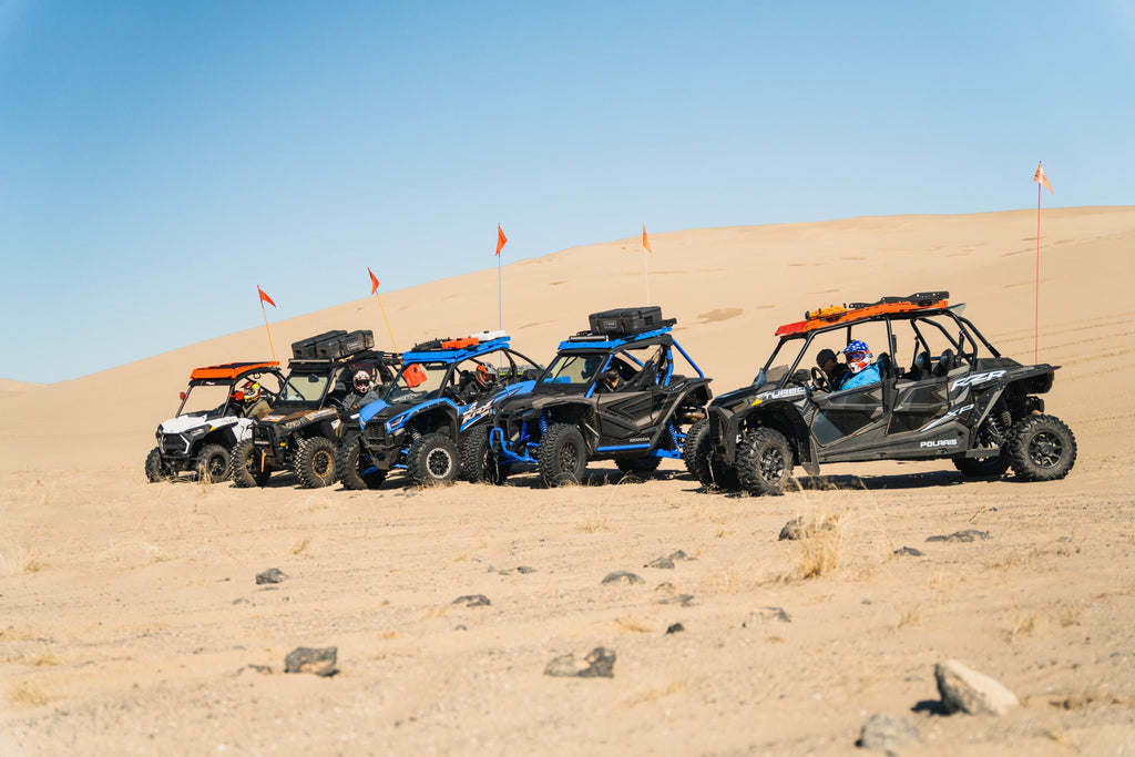 Polaris RZR XP 1000/900 2 Seat Roof Rack Cutout for 30 Inch Light Bar Prinsu
