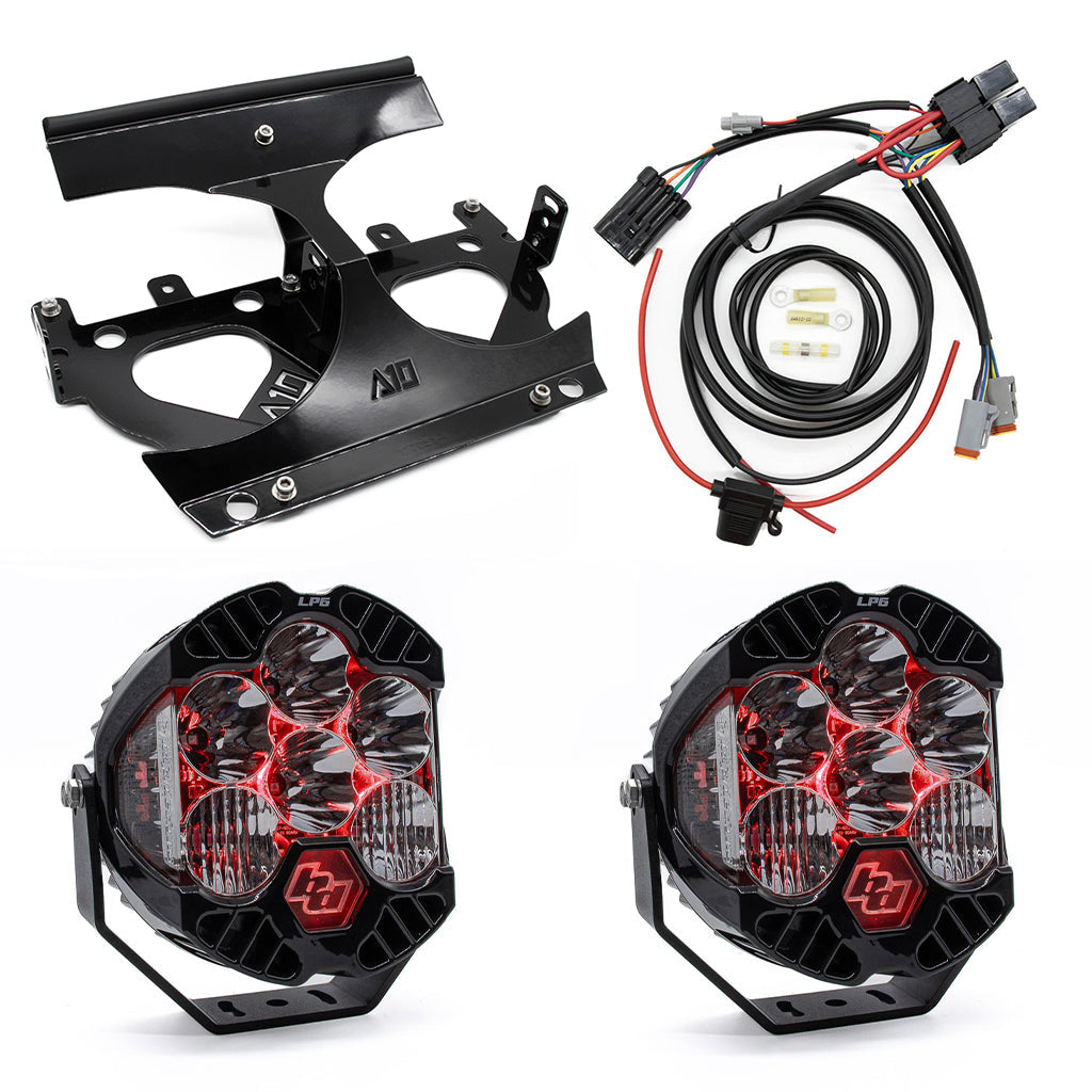 A10 MOTO 2015-2023 Road Glide Baja Designs LP6 Lighting Combo Kit