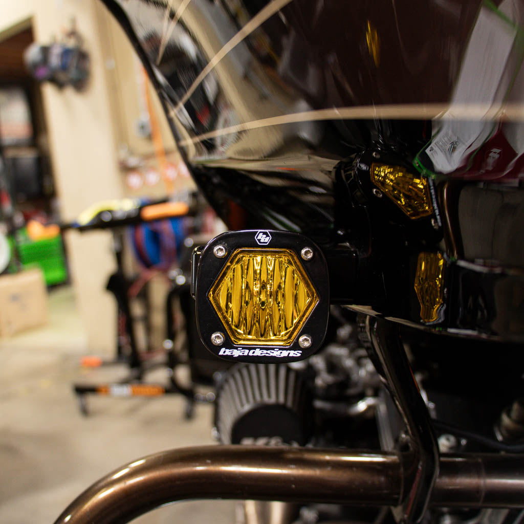 A10 MOTO 98-13 Road Glide Billet S1 Pod Front Turn Signal