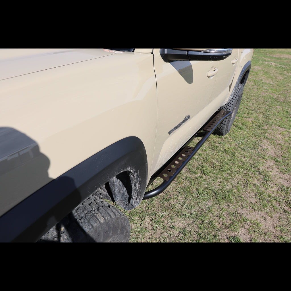 C4 Fabrication 05-15 2nd Gen Toyota Tacoma Rock Sliders