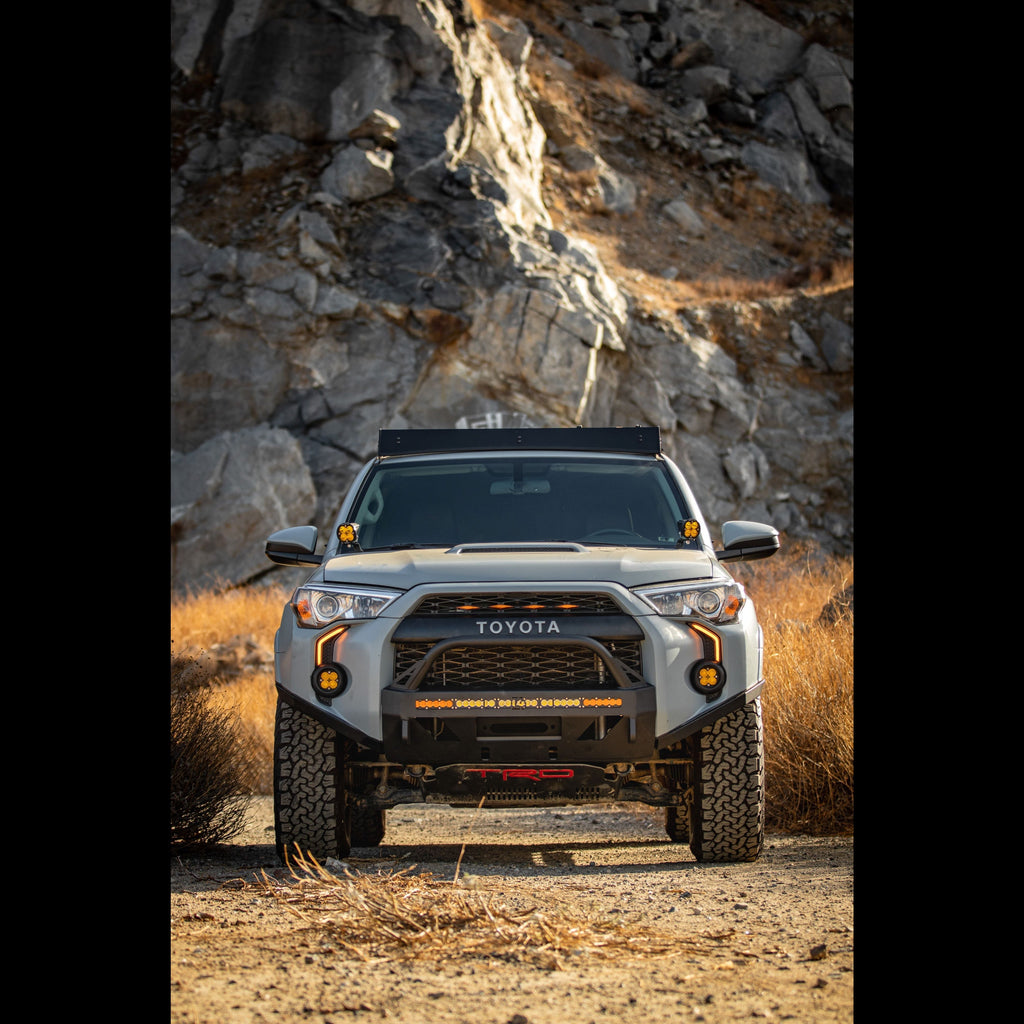 C4 Fabrication 14+ 5th Gen Toyota 4Runner Lo Pro Bumper High Clearance Additions - 1100-1214-HCSA