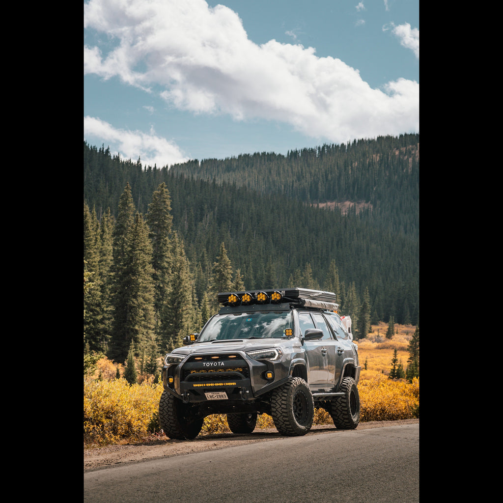 C4 Fabrication 14+ 5th Gen Toyota 4Runner Lo Pro Bumper High Clearance Additions - 1100-1214-HCSA