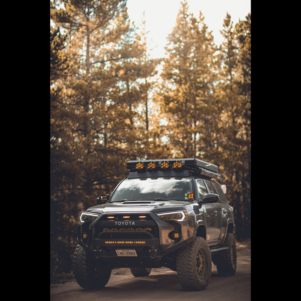 C4 Fabrication 14+ 5th Gen Toyota 4Runner Lo Pro Bumper High Clearance Additions - 1100-1214-HCSA