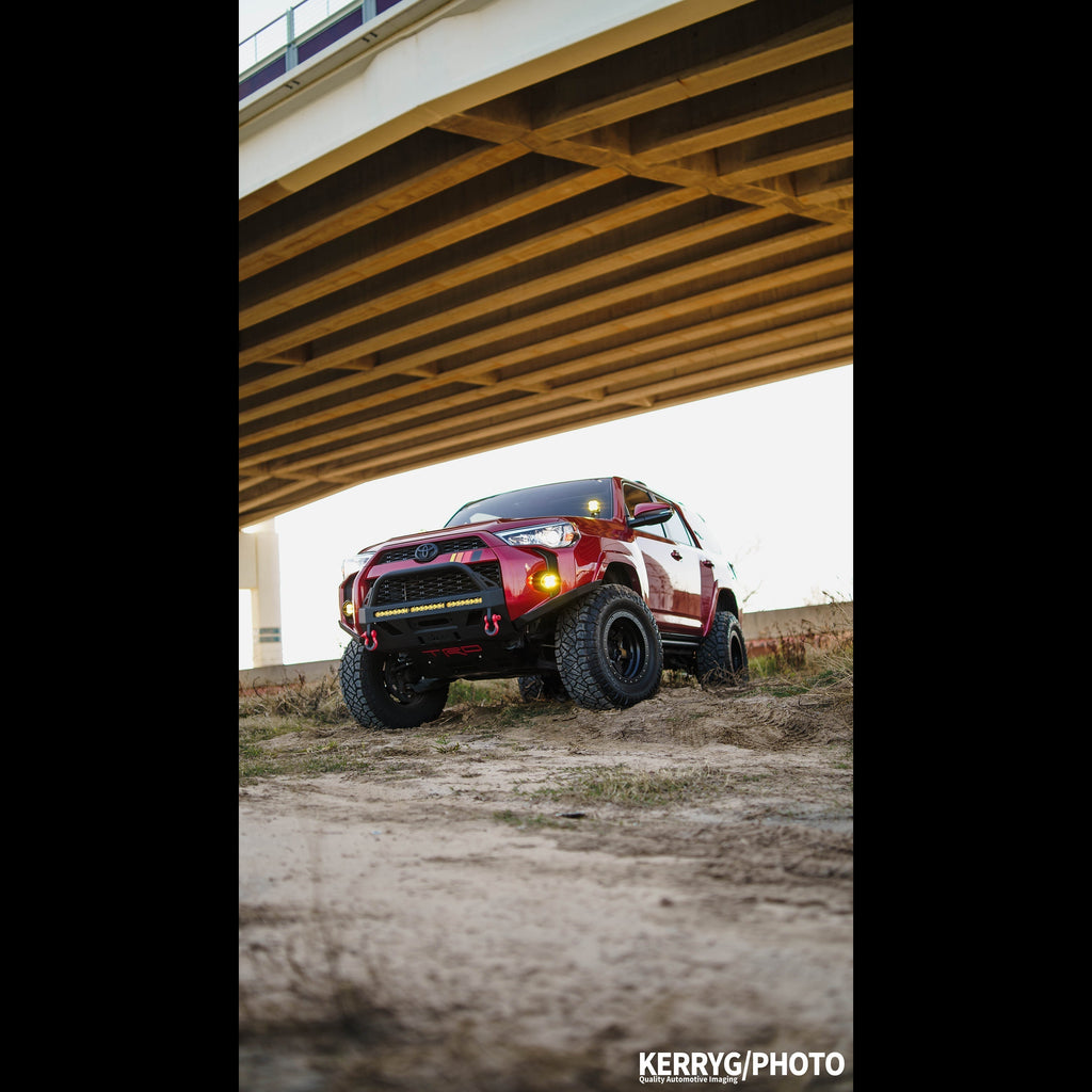 C4 Fabrication 14+ 5th Gen Toyota 4Runner Lo Pro Bumper High Clearance Additions - 1100-1214-HCSA
