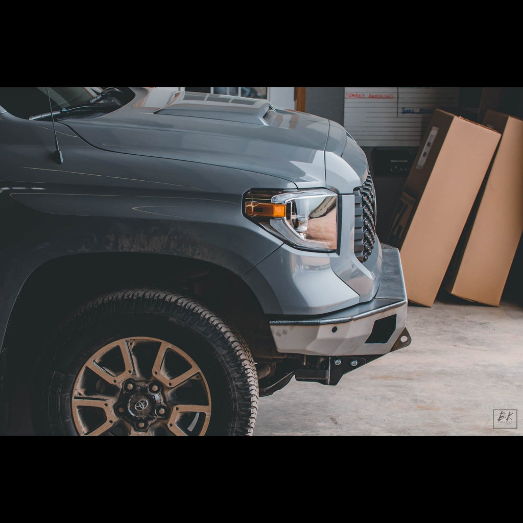 C4 Fabrication 14-21 2nd Gen Toyota Tundra Overland Series Front Bumper