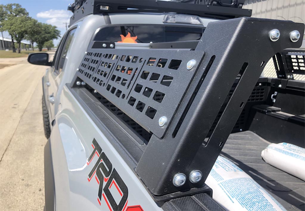 Toyota Tacoma Long Bed Cali Raised LED Overland Bed Rack fits: 05-Present