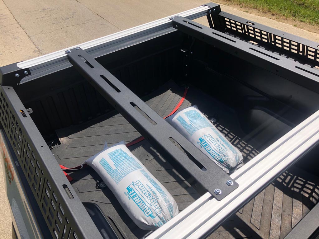 Toyota Tacoma Long Bed Cali Raised LED Overland Bed Rack fits: 05-Present