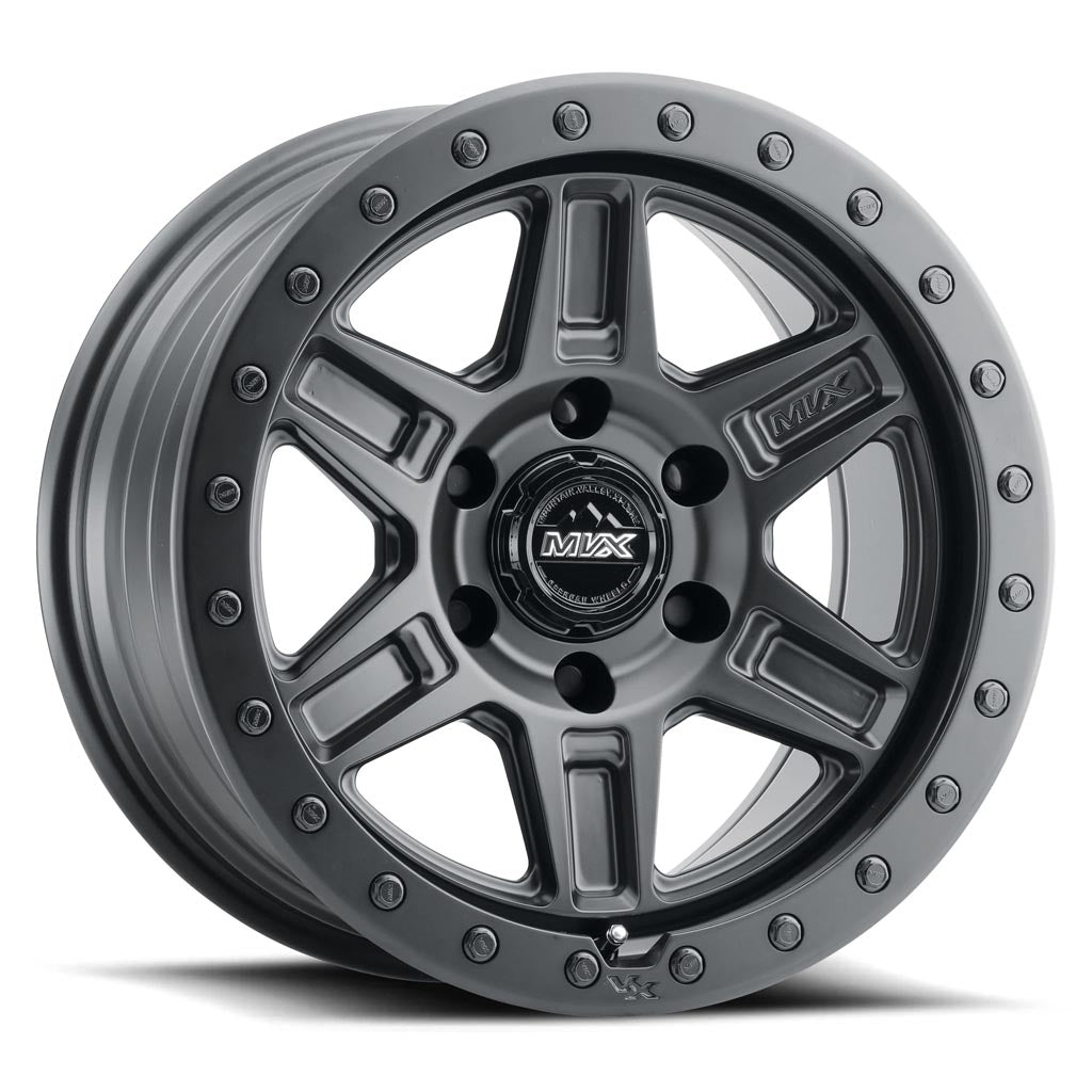 MVX OFFROAD 17x9 with 6x139.7 Bold Pattern 0 Offset MATTE BLACK