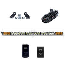 Load image into Gallery viewer, 43" Dual Function Amber/White LED Light Bar Prinsu Rack Mounting Bracket Kit