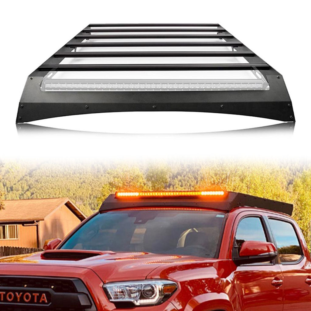 05-23 Toyota Tacoma Cali Raised LED Economy Roof Rack