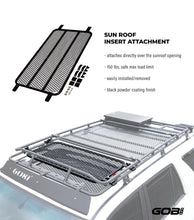 Load image into Gallery viewer, Toyota 4Runner 5th Gen. Stealth Rack With Sunroof  (40" LED Set Up) - GT4RSTL40-5WS