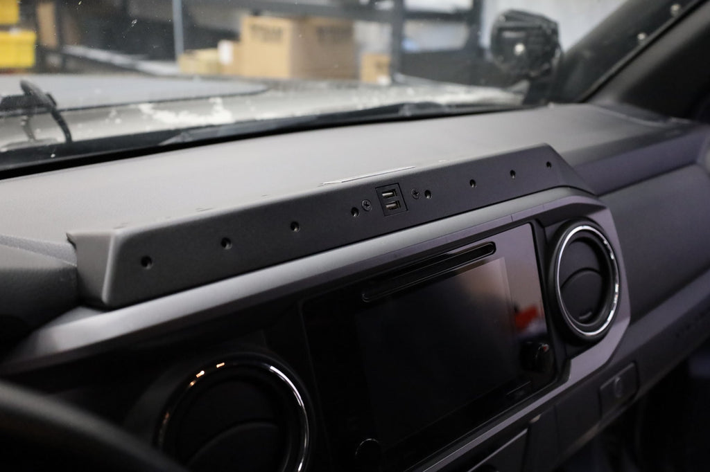 Toyota Tacoma 3rd Gen USB Powered Accessory Mount (3TPAM) W/ Wiring Cover