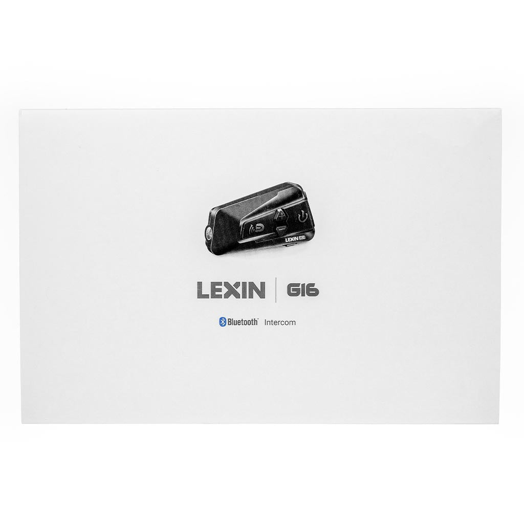 LEXIN G16 16 Rider Intercom with Advanced LEXINPULSE Sound and Music S —  SpazCycle