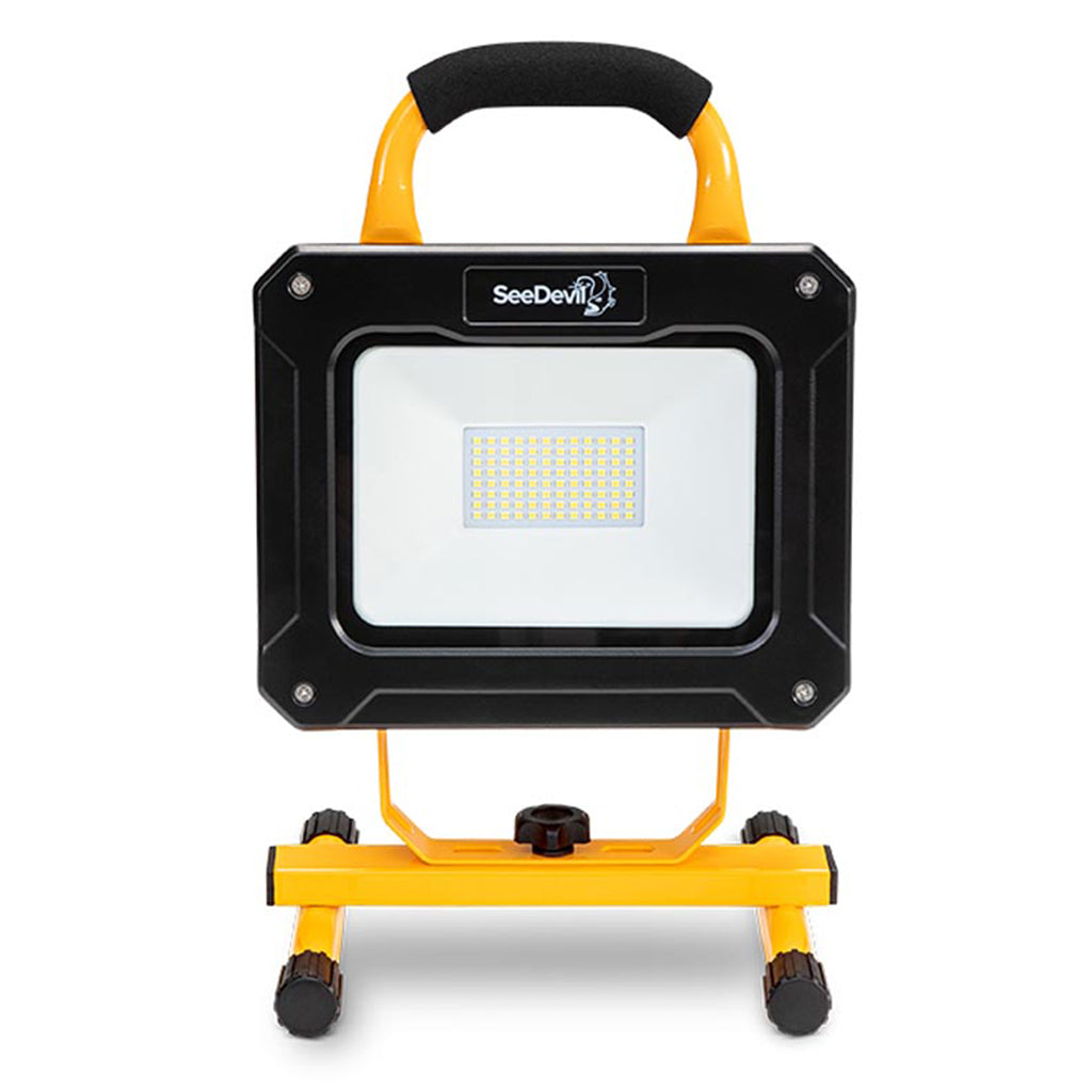 SeeDevil Battery Powered Work Light 50W LED Rechargeable Work Light