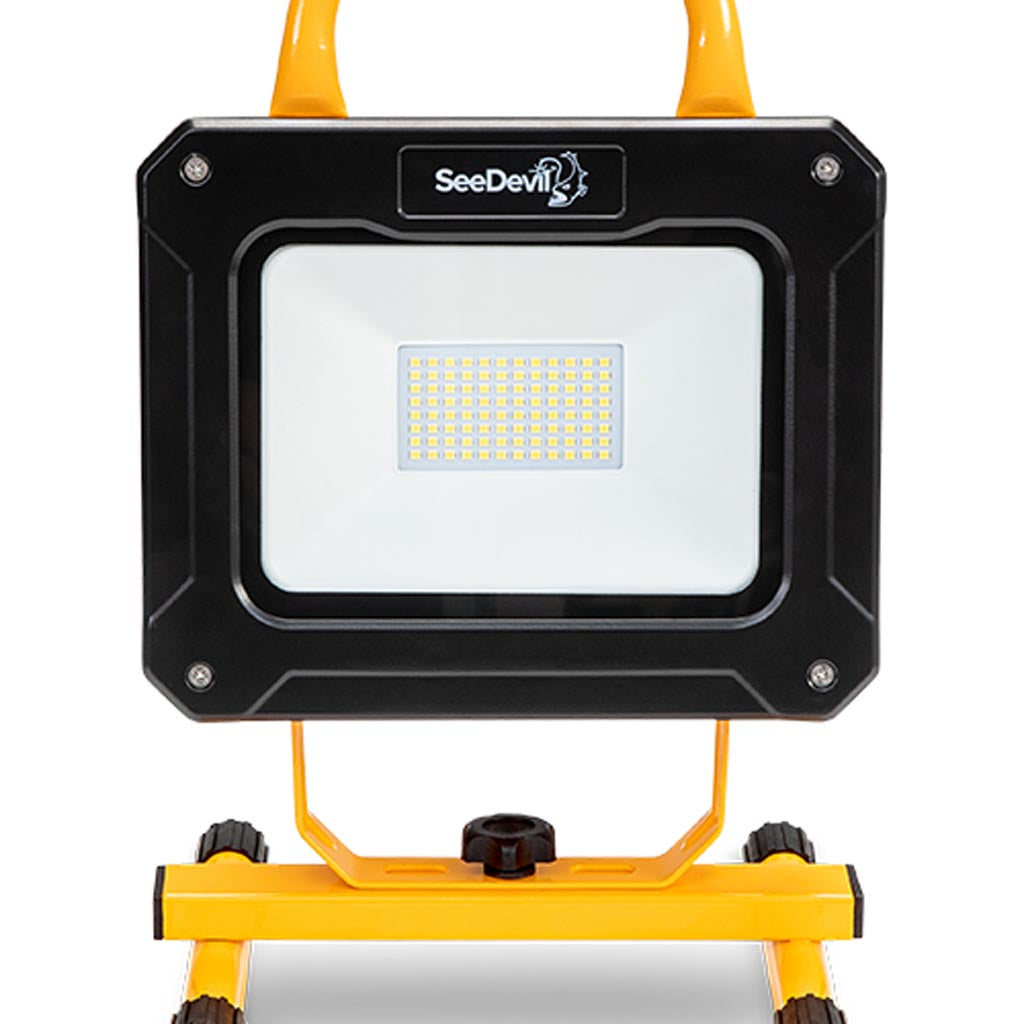 SeeDevil Battery Powered Work Light 50W LED Rechargeable Work Light