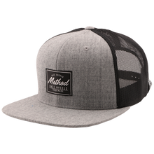 Load image into Gallery viewer, Method Race Proven Trucker Hat Snapback Heather Grey - Black