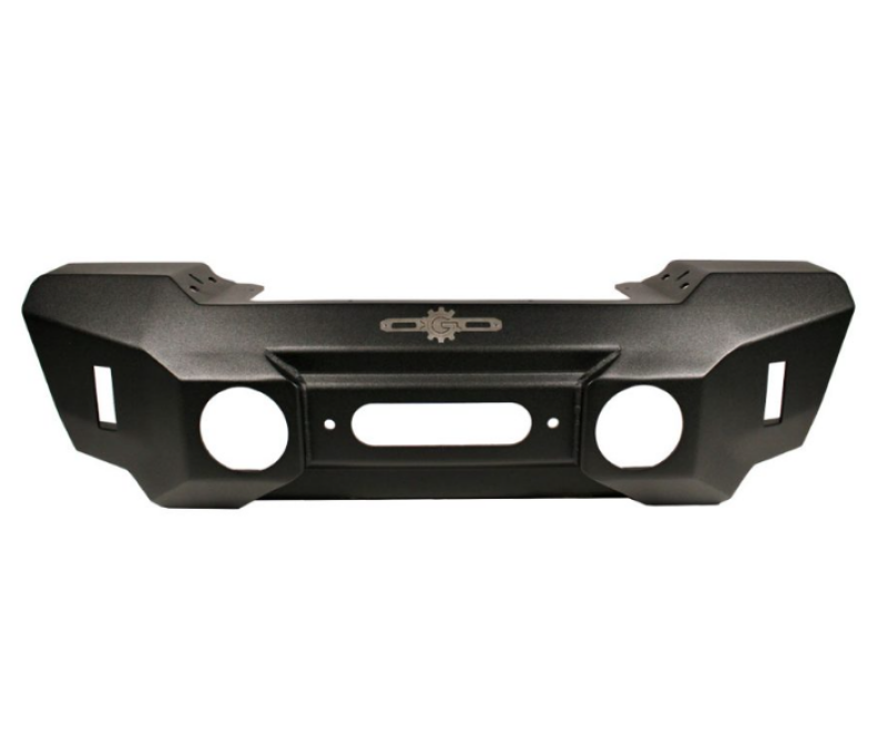 Rock Slide 18-25 Jeep Wrangler JL 2-4 Door Shorty Front Bumper With Winch Plate