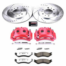 Load image into Gallery viewer, Power Stop 2009 Ford F-150 Front Z36 Truck &amp; Tow Kit w/Cals