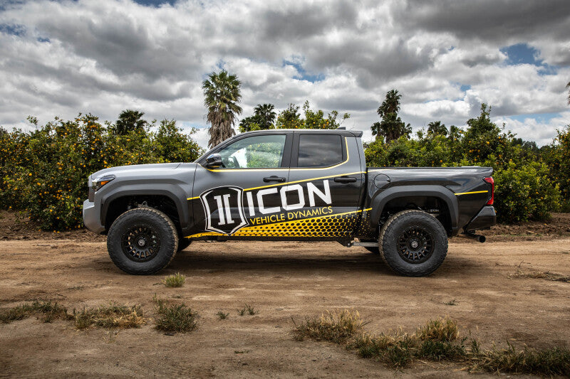 ICON 2024+ Toyota Tacoma 1.25in-3in Stage 10 Suspension System Tubular w/ Triple Rate Spring
