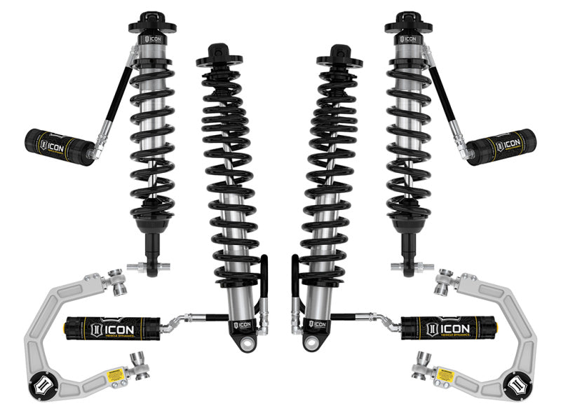 ICON 21-23 Bronco Sasquatch 2-3in Lift Stage 4 Suspension System Billet Heavy Rate