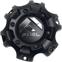 Load image into Gallery viewer, FUEL MATTE BLACK 6 LUG CAP-SHORT (1.35")