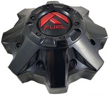 Load image into Gallery viewer, FUEL GL-BLK/RED (FLAT) 8L 2.4"-RED BOLTS
