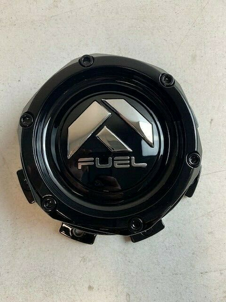 FUEL GLOSS BLACK CAP (8X6.5/8X170 SHORT)