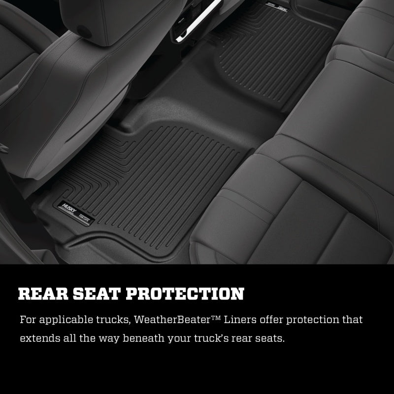 Husky Liners 02-06 Cadillac Escalade Weatherbeater 2nd Seat Floor Liner - Black