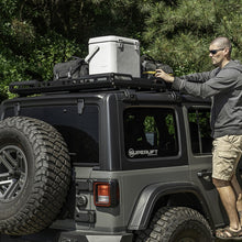 Load image into Gallery viewer, Rugged Ridge Roof Rack with Basket 18-20 Jeep Wrangler JL 4Dr Hardtops