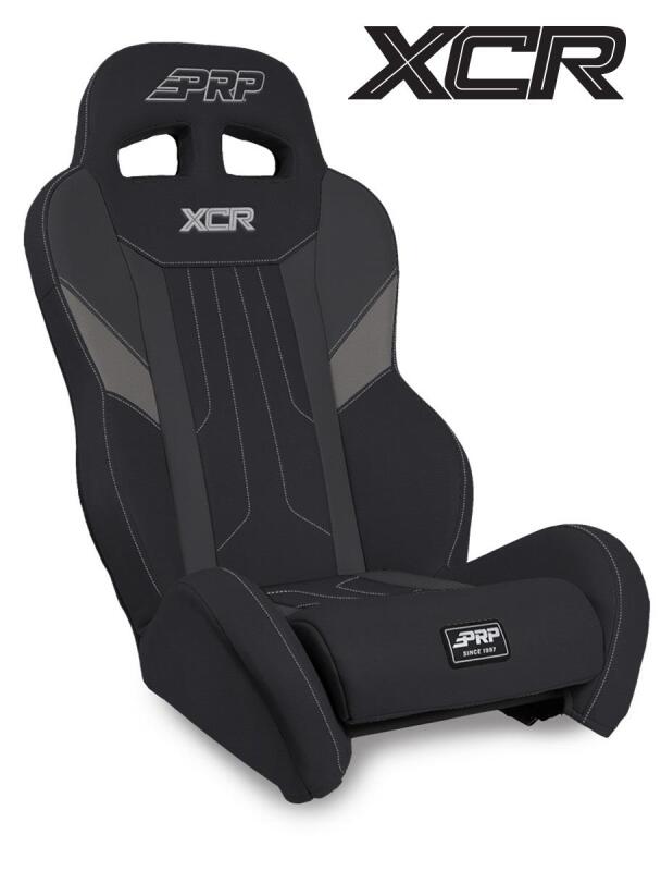 PRP XCR Rear Suspension Seat - Black/Gray