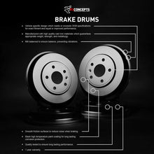 Load image into Gallery viewer, R1 Concepts Brake Drum Rear - DRM-76042