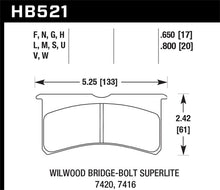 Load image into Gallery viewer, Hawk Wilwood Superlite HT-14 Race Brake Pads