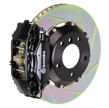 Load image into Gallery viewer, Brembo 89-94 Carrera/90-94 Carrera Rear GT BBK 4 Pist Cast 2pc 328x28 2pc Rotor Slotted Type1-Black