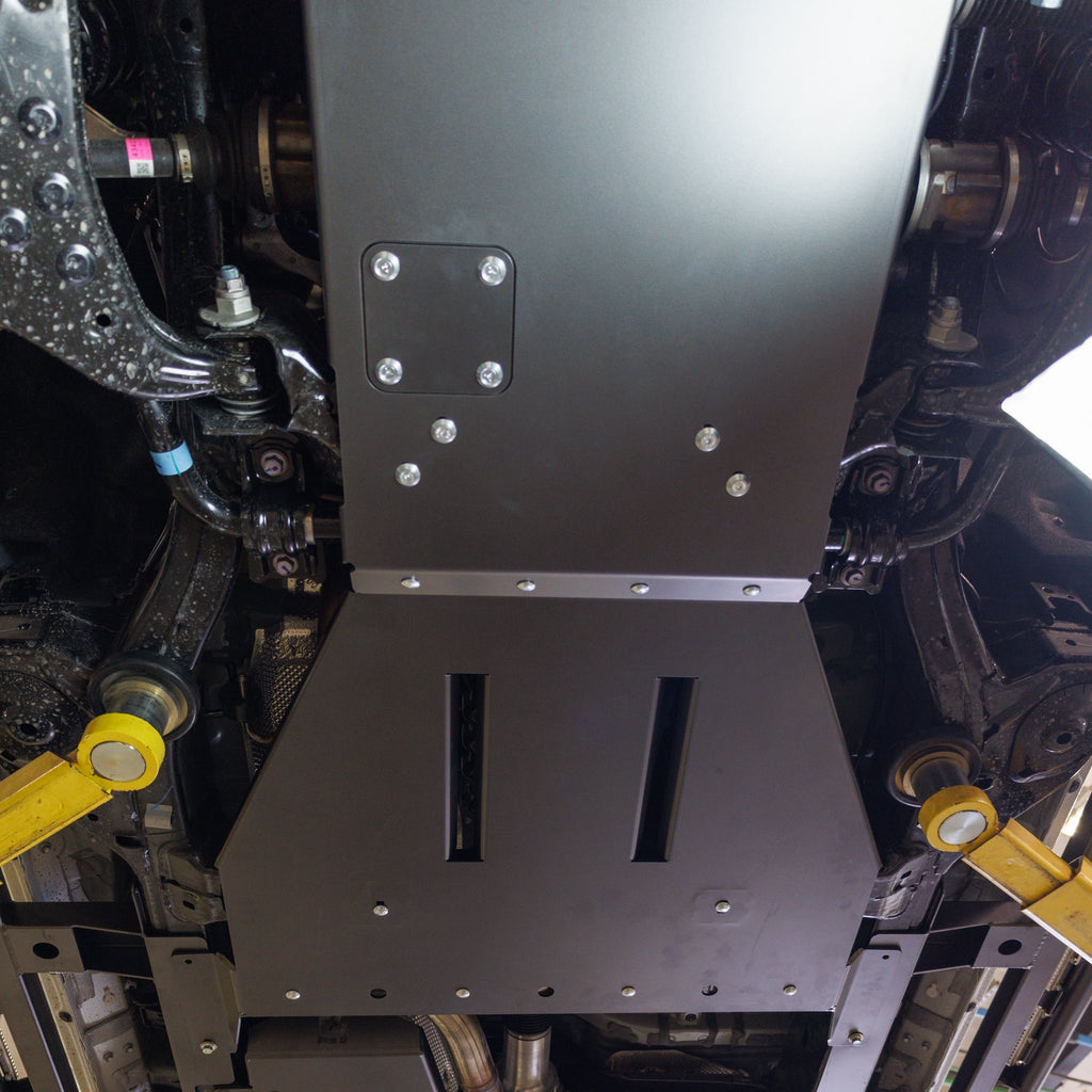 C4 Fabrication Tacoma Rear Skid Plates / 4th Gen / 2024+