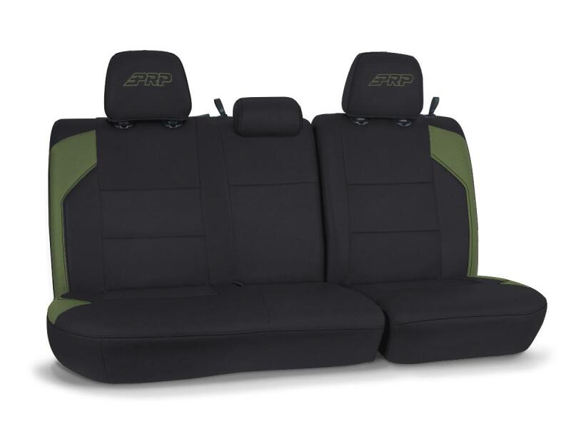 PRP 16-23 Toyota Tacoma Rear Bench Cover - Black/Olive Green