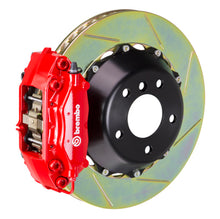 Load image into Gallery viewer, Brembo 08-13 M3 (E90/E92/E93) Rear GT BBK 4 Piston Cast 345x28 2pc Rotor Slotted Type-1-Red