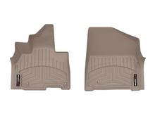 Load image into Gallery viewer, WeatherTech 2025 Kia Carnival Hybrid Front FloorLiner - Tan