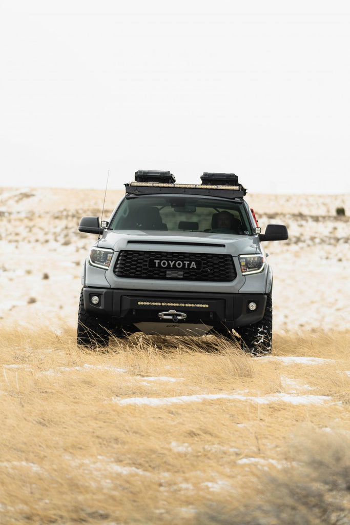 Toyota Tundra Covert Front Bumper w/ Bull Bar 14-21 Tundra Steel Powdercoat CBI Offroad