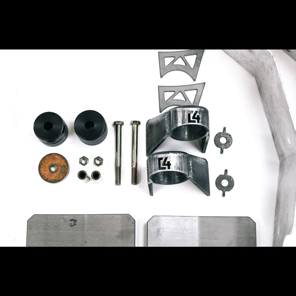 C4 Fabrication 05-15 2nd Gen Toyota Tacoma Body Mount Relocation - 1200-8405-BM