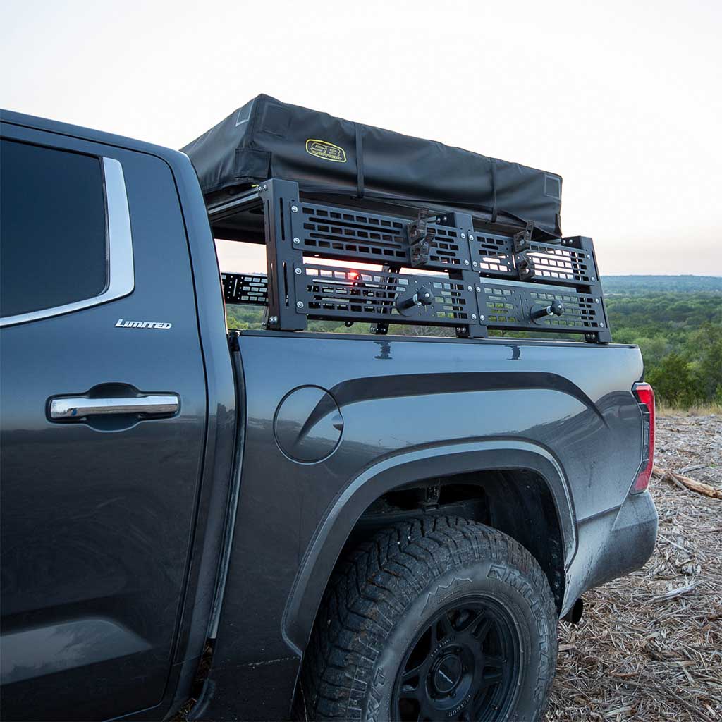 22+ Toyota Tundra Cali Raised LED Overland Bed Rack – Cali Raised Offroad