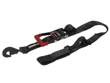 Load image into Gallery viewer, SpeedStrap 2In x 10Ft Ratchet Tie Down w/ Twisted Snap Hooks &amp; Axle Strap Combo - Black