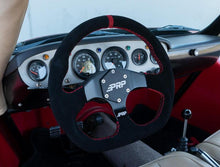 Load image into Gallery viewer, PRP Comp-R D-Shape Suede Steering Wheel - Red