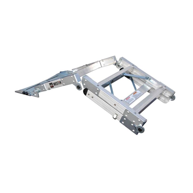 Westin Truck-Pal Tailgate Ladder - Aluminum
