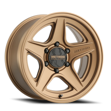 Load image into Gallery viewer, Method MR319 17x8.5 0mm Offset 6x5.5 106.25 mm Centerbore Method Bronze