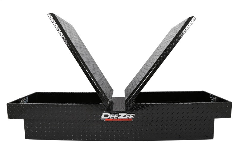 Deezee Universal Tool Box - Red Crossover - Double Black BT Full Size
