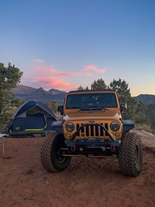Pyro Stubby Front Winch Bumper | Jeep Wrangler JK